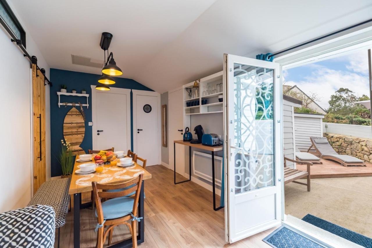 Ty Ker Embrun - Maison Vue Mer A 280M De La Plage Plougrescant Exterior foto