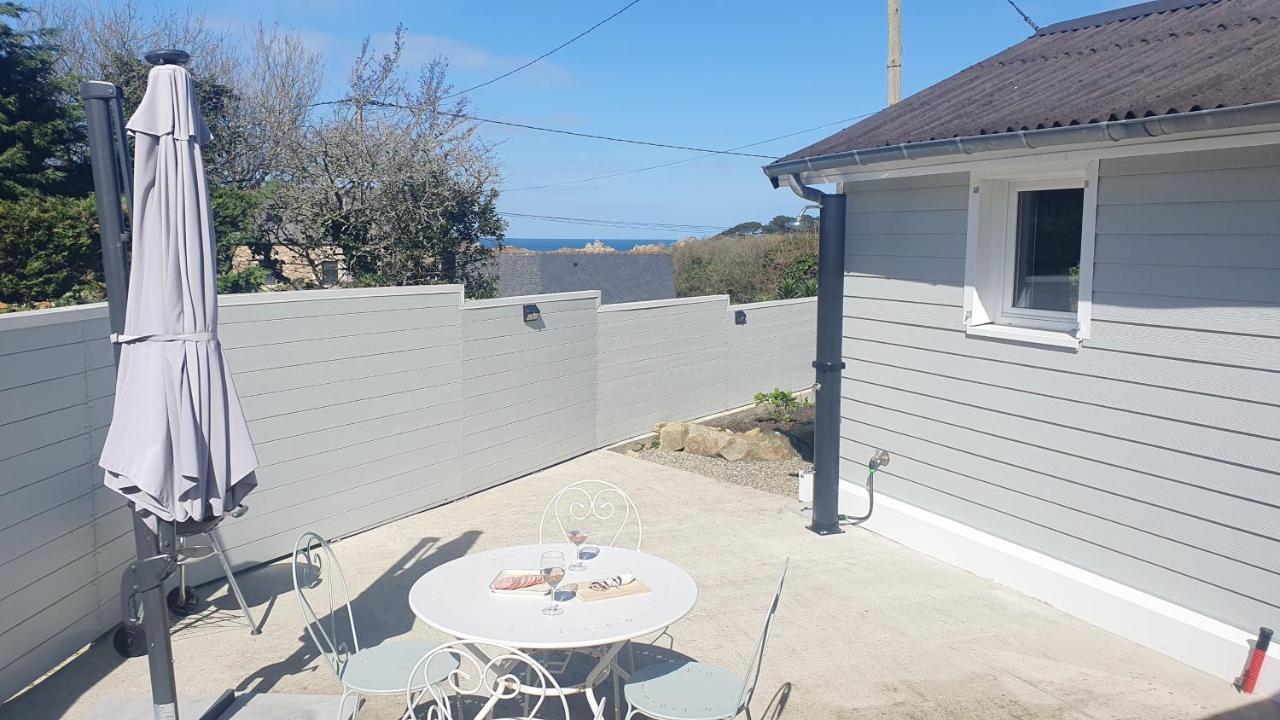 Ty Ker Embrun - Maison Vue Mer A 280M De La Plage Plougrescant Exterior foto